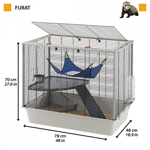 FERPLAST Furet Plus - Käfig - Fotogalerie 11