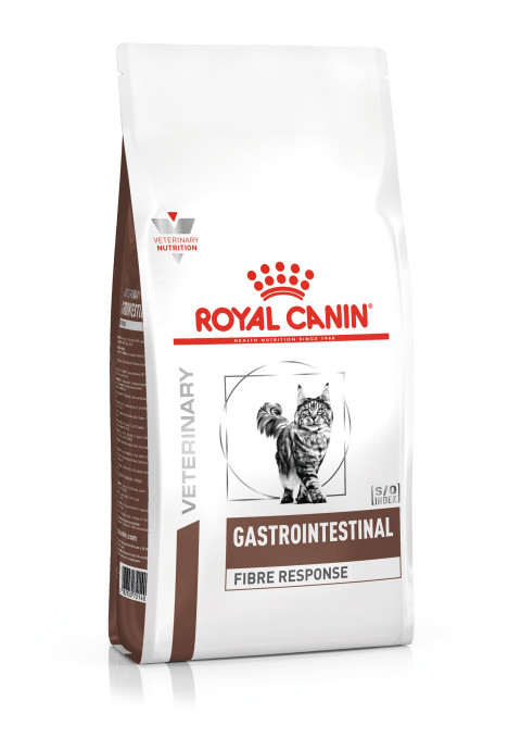 ROYAL CANIN Veterinary Gastrointestinal Fibre Response Trockenfutter für Katzen Geflügel 2 kg - Fotogalerie 1