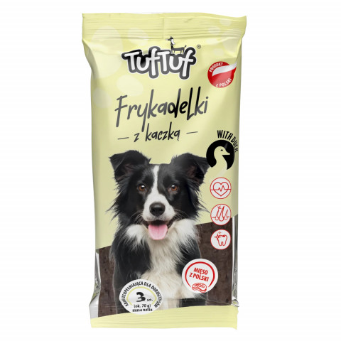 TUF TUF Meaty sticks with duck - leckerli für hunde - 70g - Fotogalerie 1