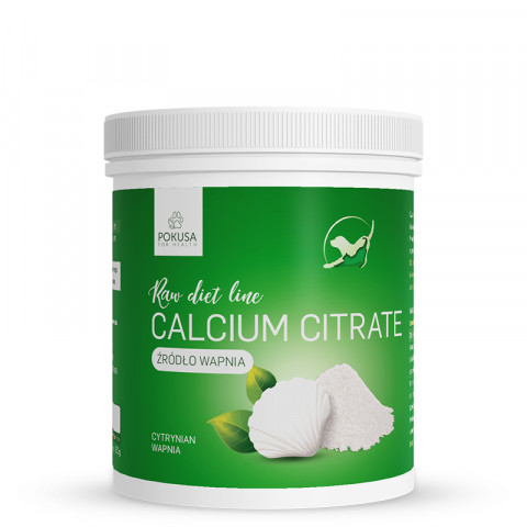 POKUSA RawDietLine Calcium Citrate - nahrungsergänzungsmittel für hunde und katzen - 250g - Fotogalerie 1