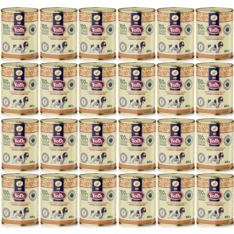 FOLK Altpolnisches Festmahl mit Kaninchen – Nassfutter für Hunde – 24x800g - Fotogalerie 1