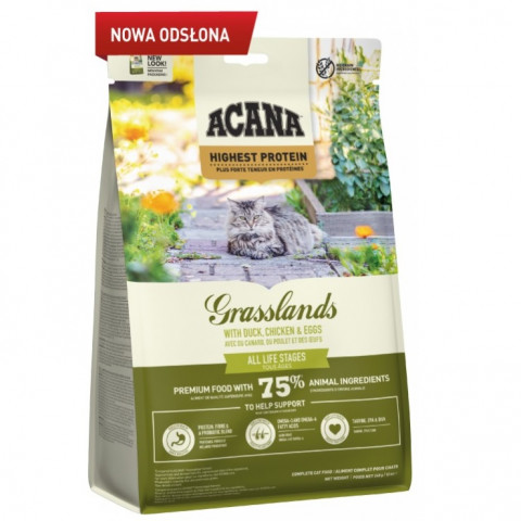 ACANA Grasslands - trockenfutter für Katzen - 340g - Fotogalerie 1