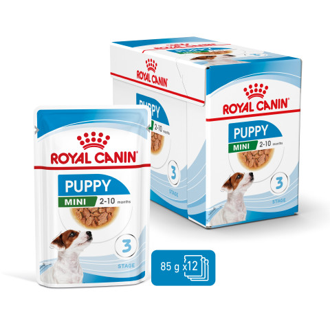 ROYAL CANIN SHN Mini Puppy in Sauce - Nassfutter für Welpen - 12X85g - Fotogalerie 13
