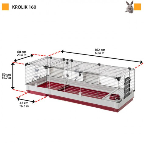 FERPLAST Krolik 160 - Käfig - Fotogalerie 12