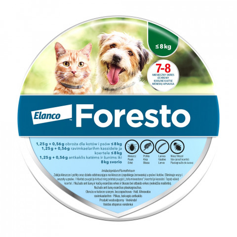 ELANCO Foresto Halsband für Katzen und Hunde unter 8 kg - Fotogalerie 1