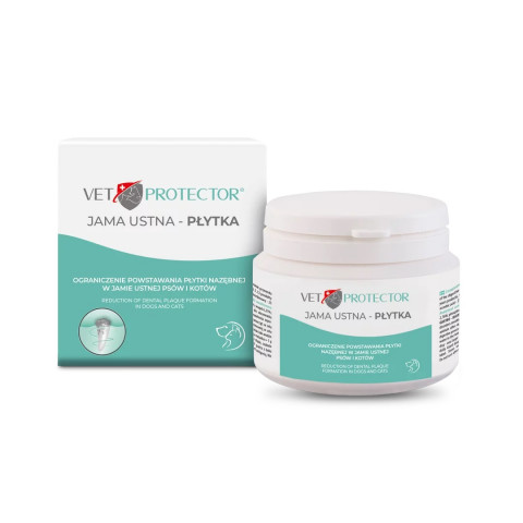 JM SANTE Vet Protector Oral cavity - pulver für die mundhygiene von hund und katze – 60g - Fotogalerie 3