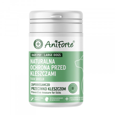 ANIFORTE Tick shield Large breeds - nahrungsergänzungsmittel für hunde - 60 tabletten - Fotogalerie 1