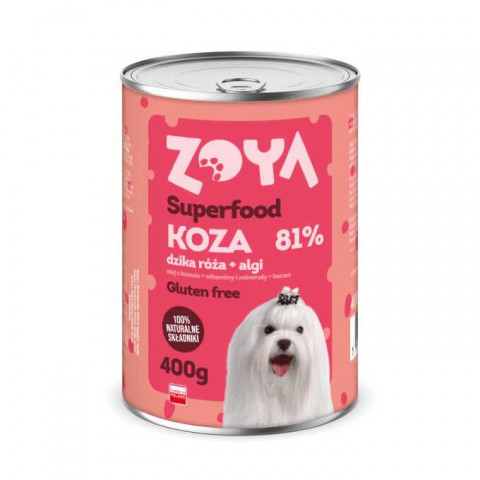 ZOYA Superfood Goat - Nassfutter für Hunde - 400g - Fotogalerie 1