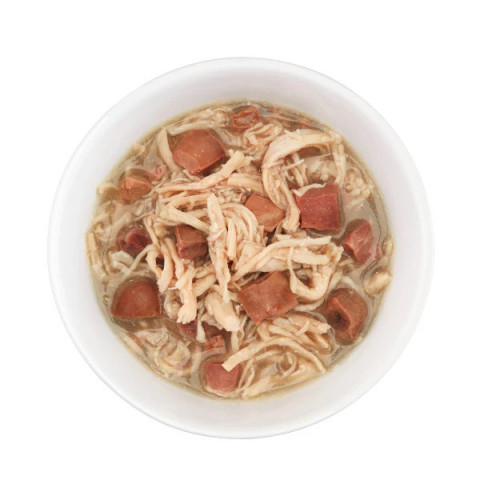 SCHESIR After dark Chicken in broth - nassfutter für Katzen - 80g - Fotogalerie 3