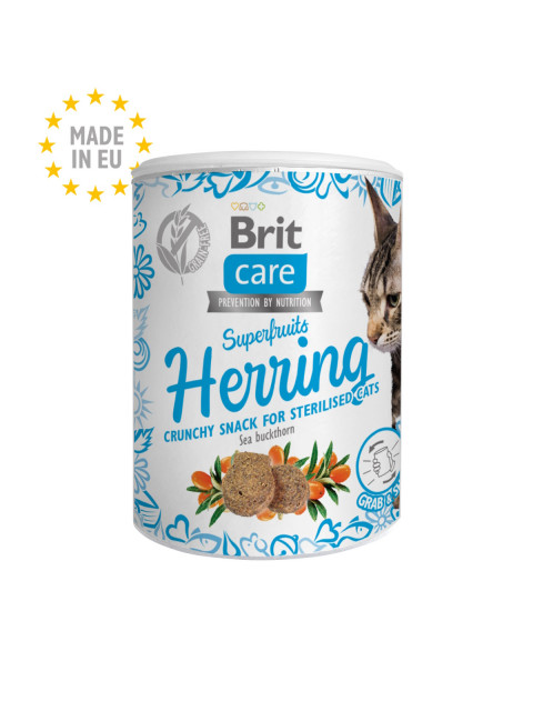 BRIT Care Cat Snack Superfruits Herring - Katzenleckerli - 100 g - Fotogalerie 1