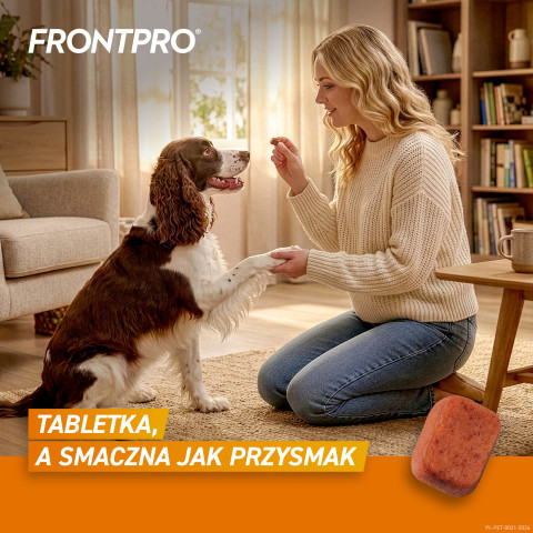 FRONTPRO Floh- und Zeckentabletten für Hund (>10-25 kg) - 3x 68mg - Fotogalerie 6
