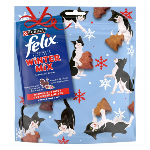 PURINA Felix Winter Mix Turkey&Cranberries - Katze behandeln - 200g - Fotogalerie 1