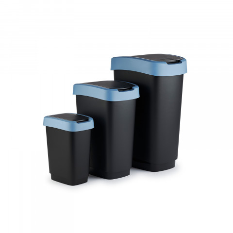 ROTHO Twist Blue - mülleimer – 25l - Fotogalerie 4