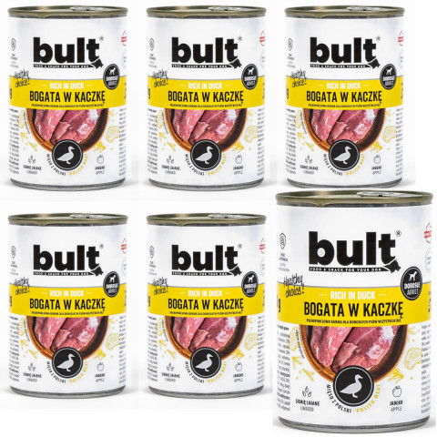 BULT Rich in duck - Nassfutter für Hunde - 6x800 g - Fotogalerie 1