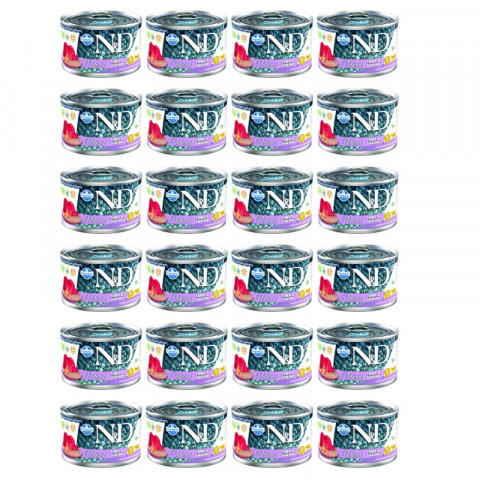 FARMINA N&D Cat Natural Thunfisch&Garnele- Nassfutter für Katzen - 24x140 g - Fotogalerie 1