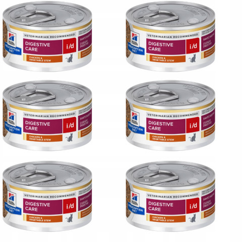 HILL'S Prescription Diet Digestive Care i/d Feline Huhn - Nassfutter für Katzen - 6x82g - Fotogalerie 1