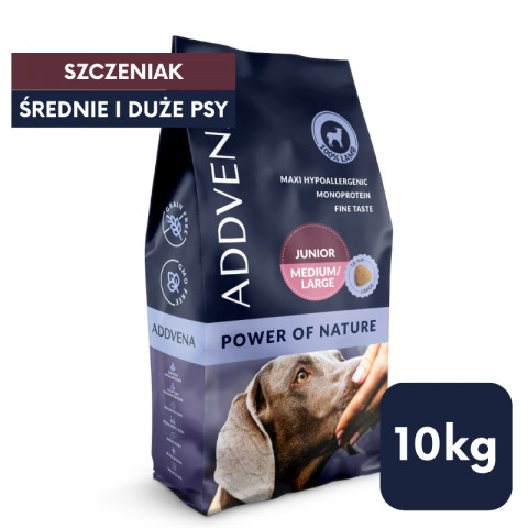 ADDVENA Power of Nature Junior Medium/Large Lamb - trockenfutter für Hunde - 10kg - Fotogalerie 4