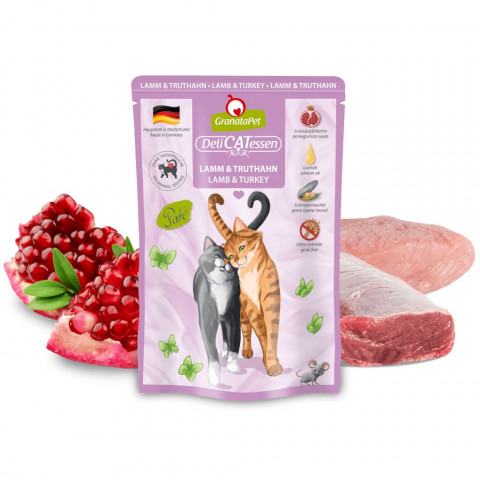 GRANATAPET DeliCATessen Lamb and turkey - nassfutter für Katzen - 85g - Fotogalerie 2
