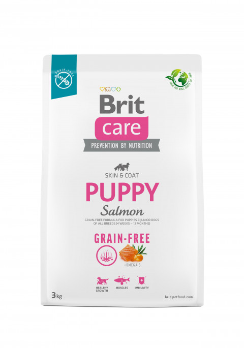 BRIT Care Puppy Salmon - Trockenfutter für Hunde - 3 kg - Fotogalerie 1