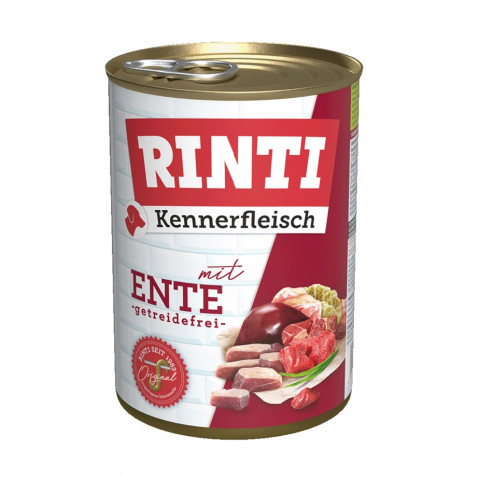 RINTI Kennerfleisch Duck - Nassfutter für Hunde - 400g - Fotogalerie 1