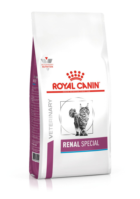 ROYAL CANIN Renal Special Trockenfutter für Katzen Schweinefleisch 400 g - Fotogalerie 1
