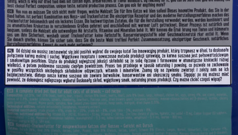 DOLINA NOTECI Superfood Kabeljau - Katzentrockenfutter - 1 kg - Fotogalerie 3