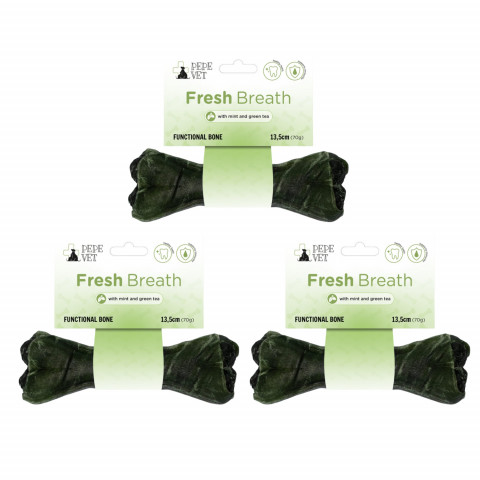 PAKA ZWIERZAKA Pepe Vet Fresh Breath - Hundeleckerli - 3x13,5 cm - Fotogalerie 1