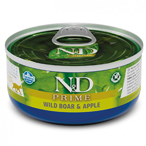 Farmina Pet Food N&D Prime Katzen-Trockenfutter 5 kg Adult Apfel, Wildschwein - Fotogalerie 2