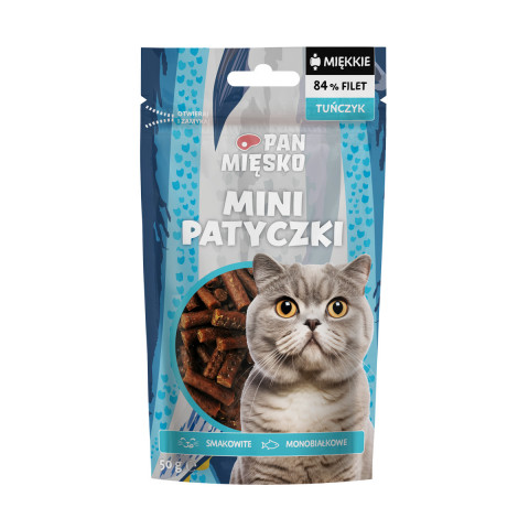 PAN MIĘSKO Mini Tuna Sticks - Katze behandeln - 50g - Fotogalerie 1