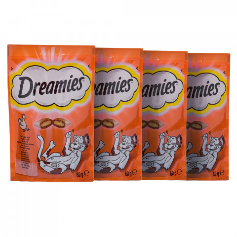 DREAMIES Variety Snack Box - Katze behandeln - 12x60 g - Fotogalerie 5