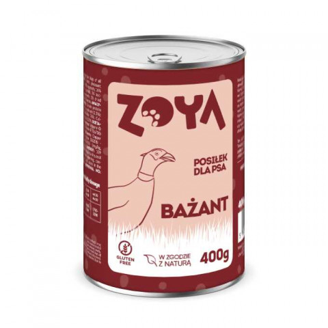 ZOYA Pheasant - Nassfutter für Hunde - 400g - Fotogalerie 1