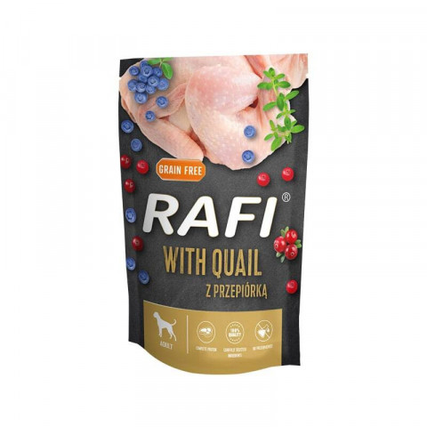DOLINA NOTECI Rafi with quail - Nassfutter für Hunde - 500g - Fotogalerie 1