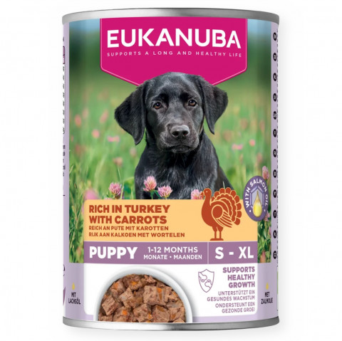 EUKANUBA Life Care Puppy Rich in turkey with carrots - Nassfutter für Hunde - 400g - Fotogalerie 1