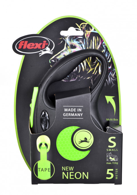 Flexi New Neon S 5 m Hund Rückziehbare Leine - Fotogalerie 3