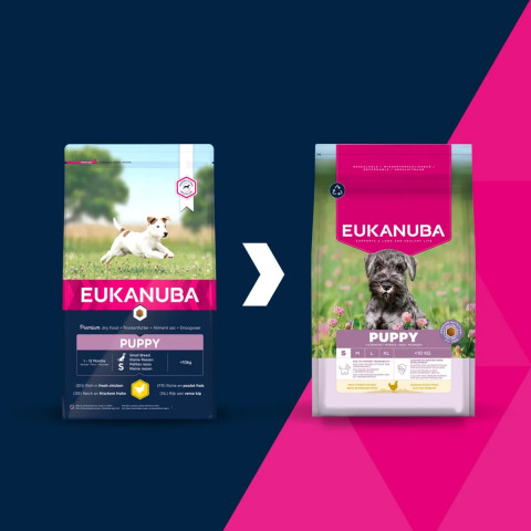 EUKANUBA Puppy Small Rich in chicken - trockenfutter für Hunde - 3kg - Fotogalerie 2