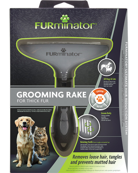 Furminator Breiter Kamm für Tiere mit dichtem Haar - Fotogalerie 2