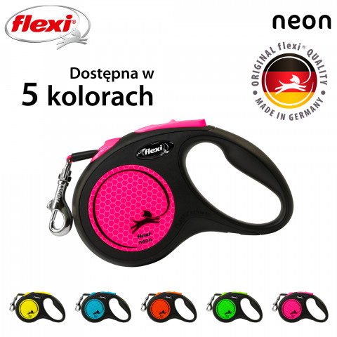 Flexi New Neon S 5 m Hund Rückziehbare Leine - Fotogalerie 3
