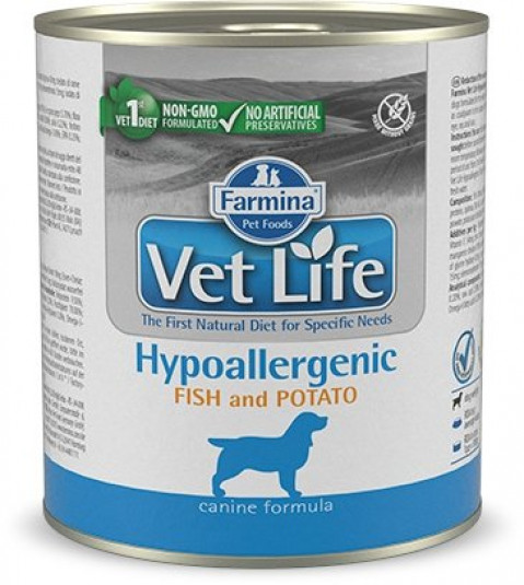 Farmina Pet Food Vet Life Hypoallergenic Fisch, Kartoffel Adult 300 g - Fotogalerie 3