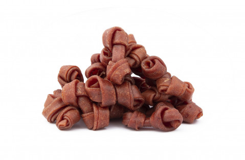 HILTON Knotted Duck Bone 6 cm - hundekauartikel - 500g - Fotogalerie 2