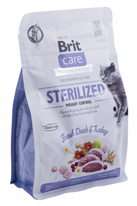 BRIT Care Grain-Free Sterilized Weight Control - Trockenfutter für Katzen - 400 g - Fotogalerie 3