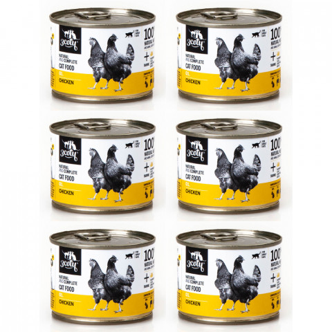 3COTY 01 Chicken - nassfutter für Katzen - 6x180g - Fotogalerie 1