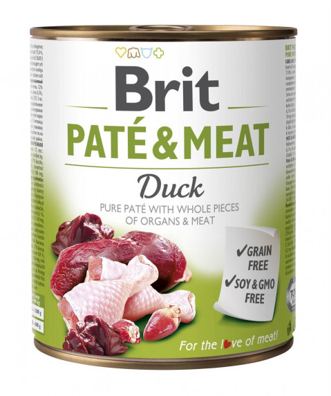 BRIT Paté & Meat Mix Geschmacksrichtungen - Nassfutter für Hunde - 24x800g - Fotogalerie 6