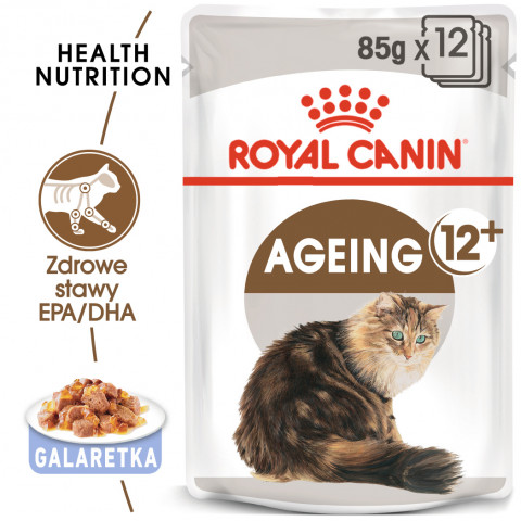 ROYAL CANIN FHN Ageing 12+ in Gelee - Nassfutter für Katzen - 12X85g - Fotogalerie 2