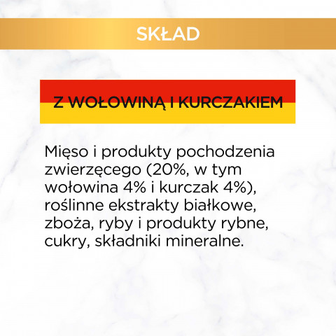 Gourmet Gold - Mix Rind und Huhn 85g - Fotogalerie 3