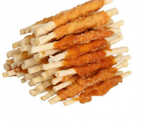 HILTON Chicken wrap white rawhide stick - Hundeleckerli - 500 g - Fotogalerie 1