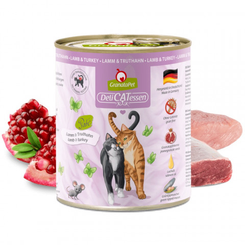 GRANATAPET DeliCATessen Salmon and turkey - nassfutter für Katzen - 800g - Fotogalerie 3