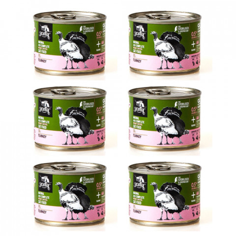 3COTY 11. Turkey Sterilised - nassfutter für Katzen - 6x180g - Fotogalerie 1