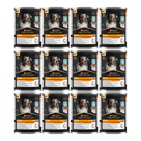 PURINA Pro Plan Everyday nutrition All size Adult Fish in jelly - Nassfutter für Hunde - 12x400g - Fotogalerie 1