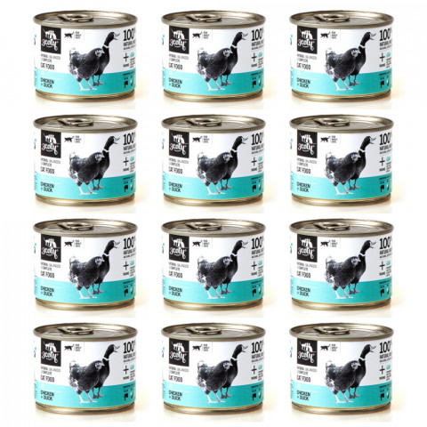 3COTY 12. Chicken with duck - nassfutter für Katzen - 12x180g - Fotogalerie 1