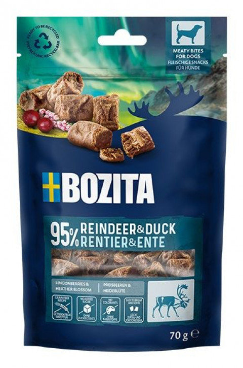 Bozita 9118610 Hunde-/Katzenleckerli Hund Snacks Ente 70 g - Fotogalerie 2